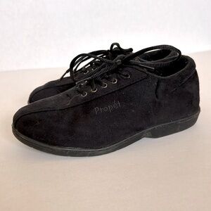 Prope’t Women’s black Comfort Lace Up Casual Shoes Sz 7